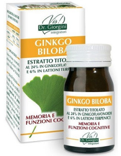 Ginkgo biloba estr tit 60 pastiglie - GIORGINI | Clubfarma