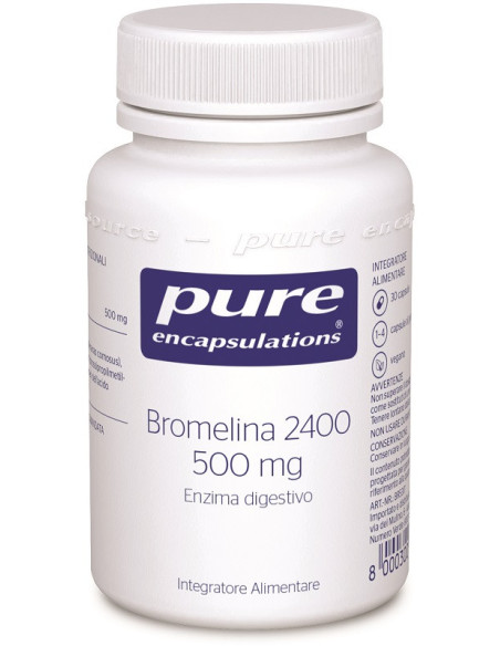 Pure encapsul bromelina 30 capsule