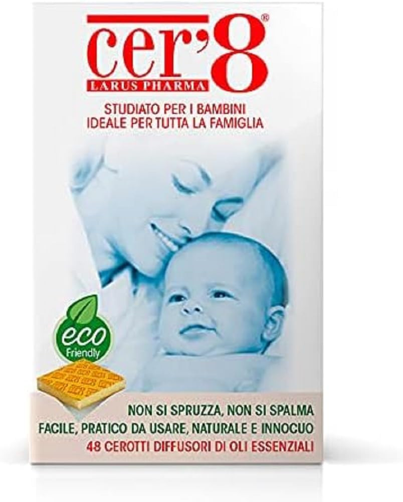 Cer 8 zanzare 48 cerotti