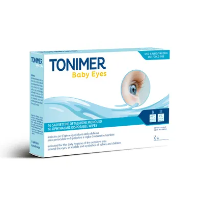 Tonimer eyes baby salviettine oftalmiche 16pz