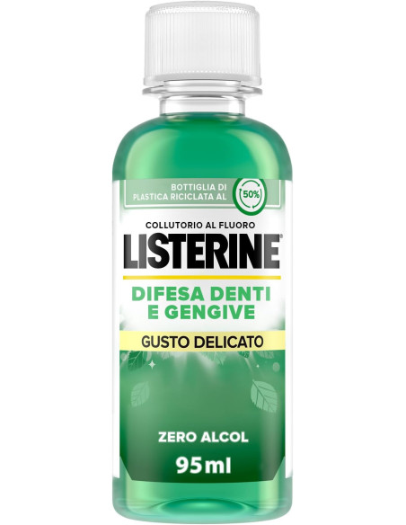 Collutorio listerine difesa denti e gengive 95ml