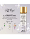 So unique white floral mist