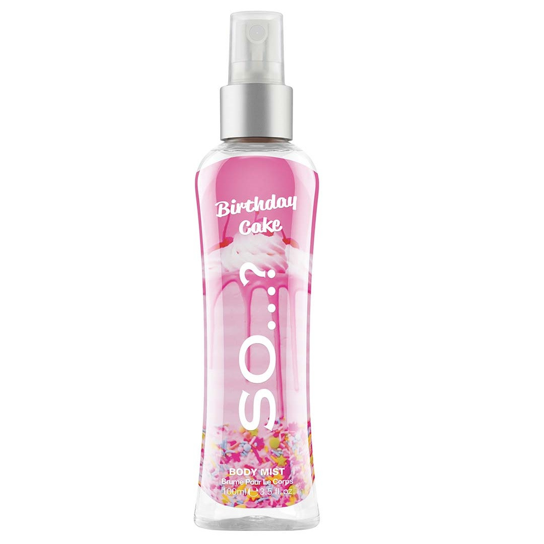 So birthday cake body mist 100ml
