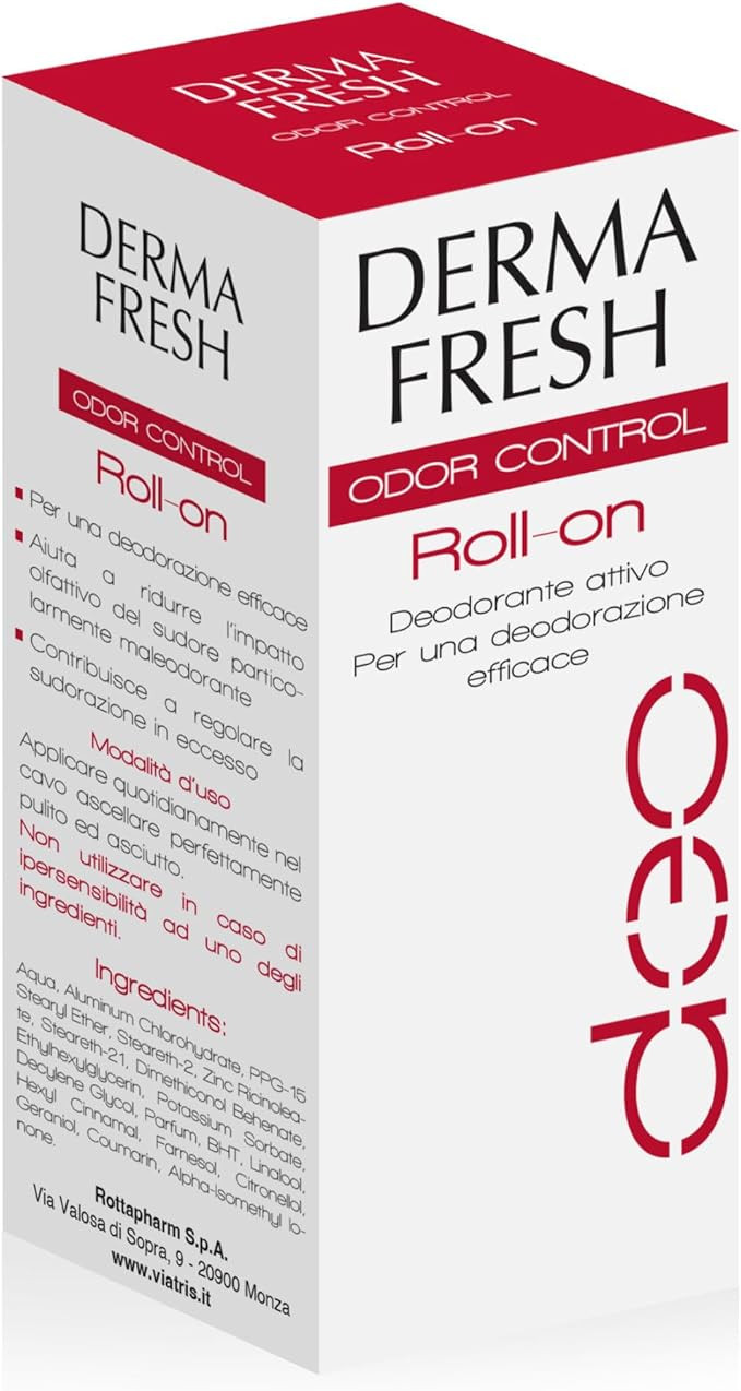 Dermafresh odor control rollon 30ml