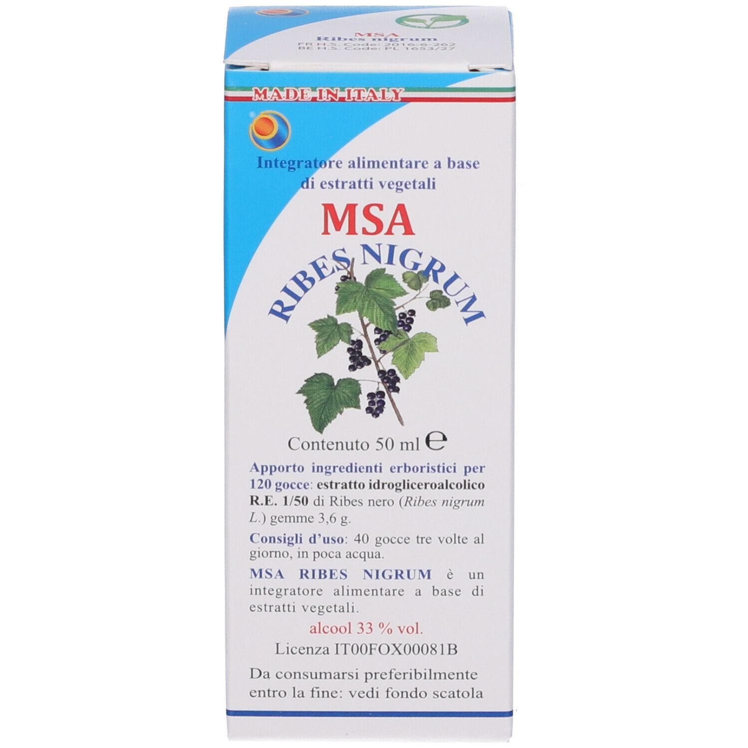 Msa ribes nigrum 50ml