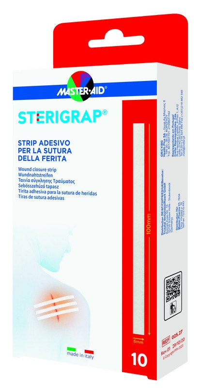 M-aid sterigrap strip a100x6mm