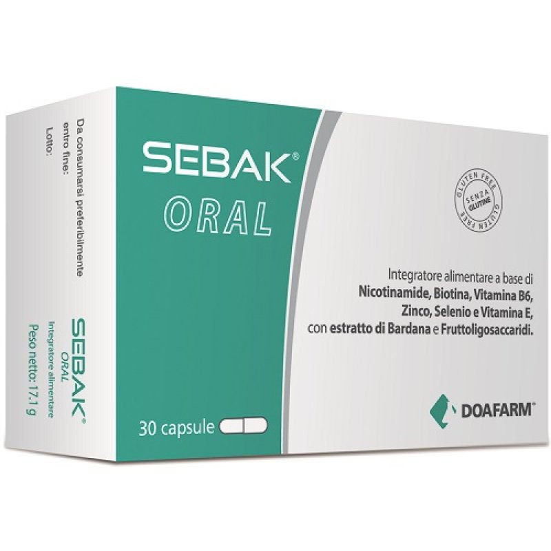 Image of Sebak Oral 30 compresse cod085