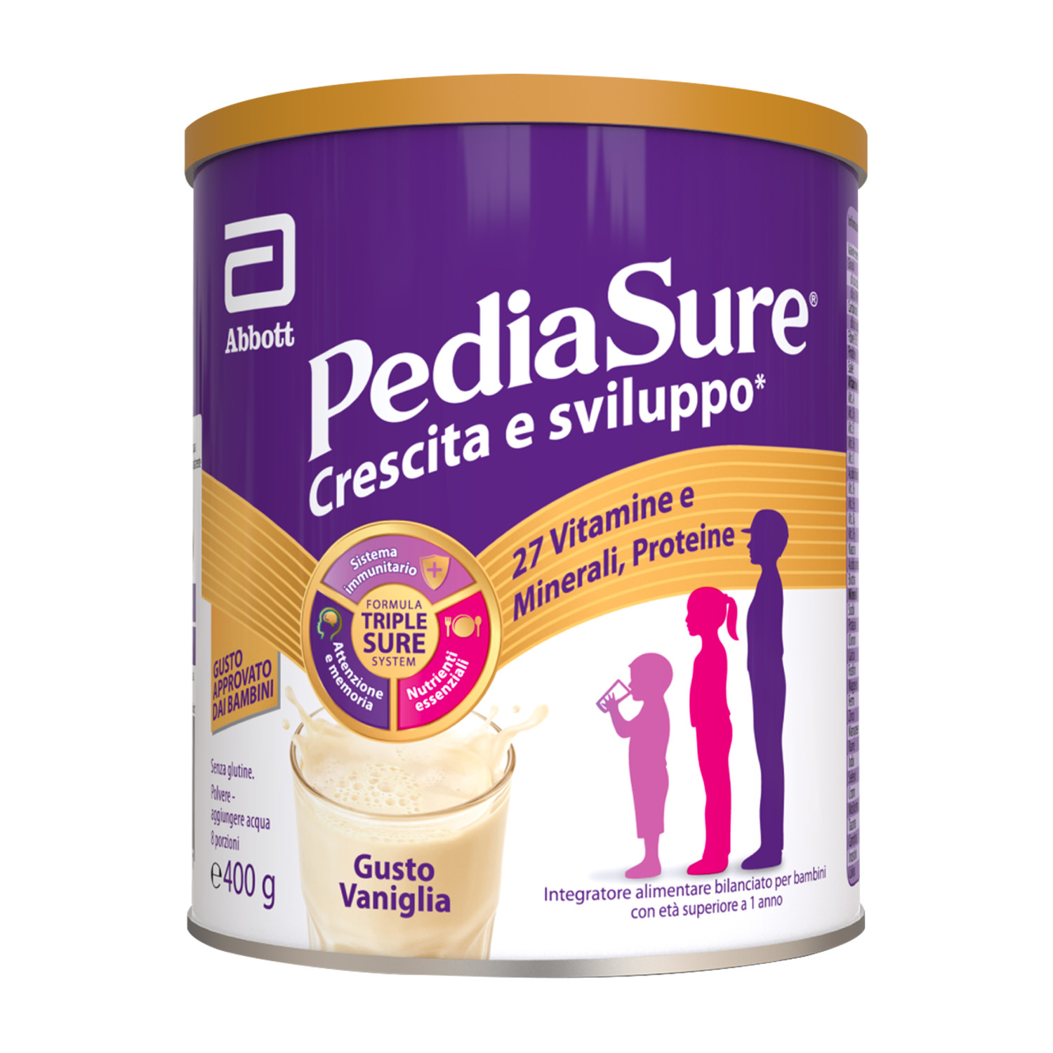 Image of Pediasure crescita & sviluppo rinforza vaniglia 400g cod085