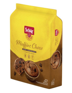 Schar muffins choco cioc 4x65g