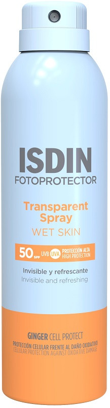 Transparent spray wet skin 50