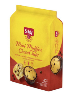 Schar mini muffin choco chips
