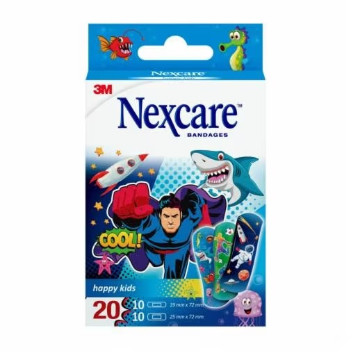 Nexcare cer happy kids cool20p
