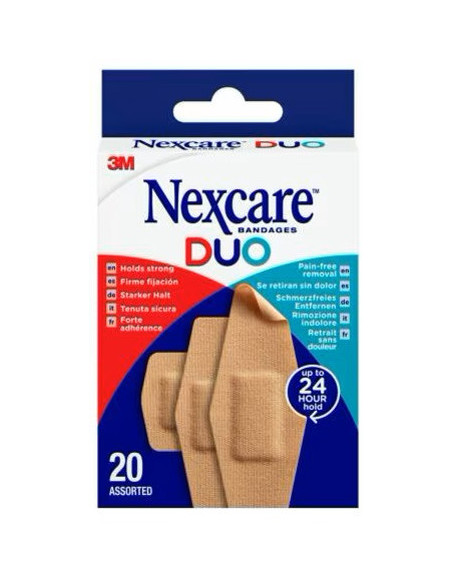 Nexcare duo cer assort 20pz
