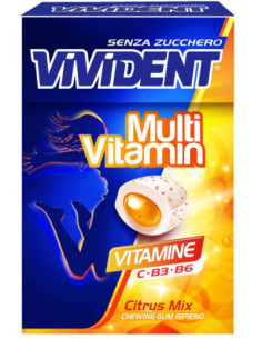 Vivident multivitamin ast 16pz