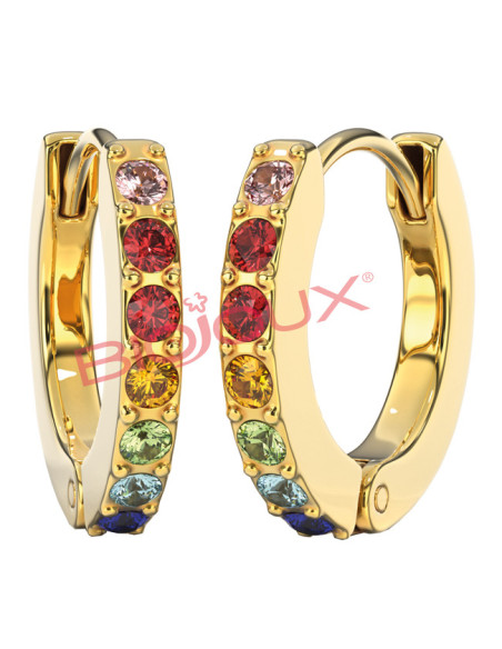 Bjt726 orecchini crystal ho gp