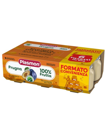 Plasmon omog prugna 6x80g