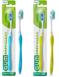 Gum easy clean toothbrush