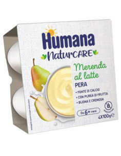 Humana merenda pera 4pz 100g