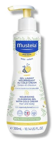 Mustela gel nutr cc 300ml