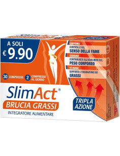 Slim act brucia grassi 30 compresse