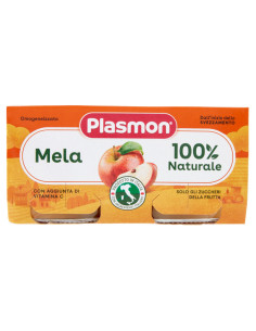 Plasmon omogeneizzato mela 2 vasetti da 80g