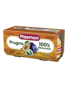 Plasmon omogeneizzato prugna 2 vasetti da 80g