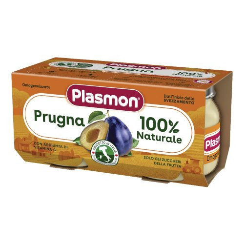 Plasmon omogeneizzato prugna 2 vasetti da 80g