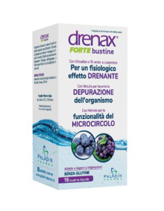 Drenax forte mirt/uva 15 bustine