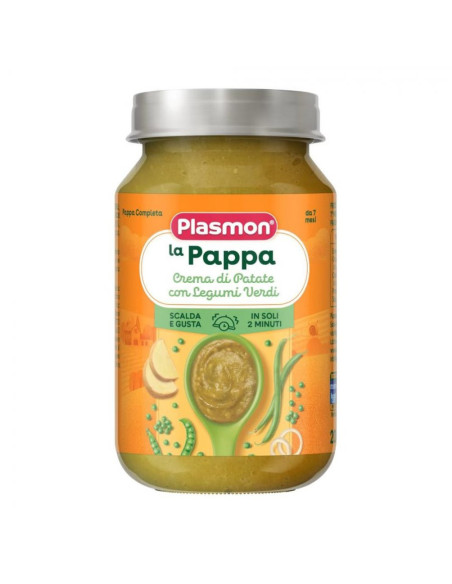 Plasmon la Pappa crema di patate con legumi verdi