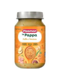 Plasmon la Pappa pollo e verdure