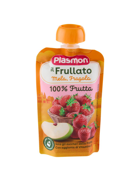 Plasmon Il Frullato mela fragola 100 ml