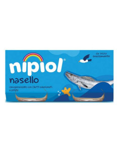 Nipiol omogeneizzato nasello con patate 2 vasetti da 80g