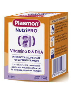 Plasmon NutriPro vitamine d e dha
