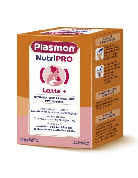 Plasmon NutriPro latte+ 10 bustine