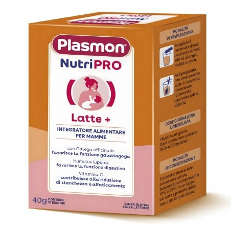 Plasmon NutriPro latte+ 10 bustine