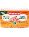 Plasmon omogeneizzato manzo e carote 2 vasetti da 120g
