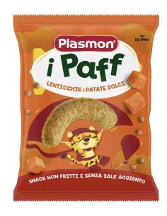 Plasmon paff lenticchie e patate dolci