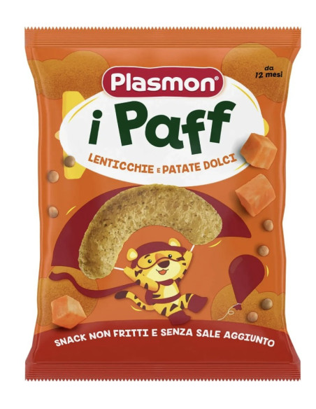 Plasmon paff lenticchie e patate dolci