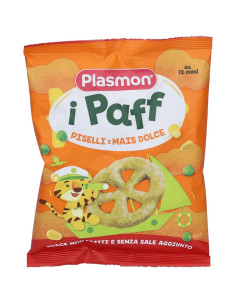 Plasmon paff piselli e mais dolce