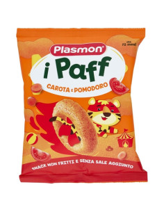 Plasmon paff carota e pomodoro
