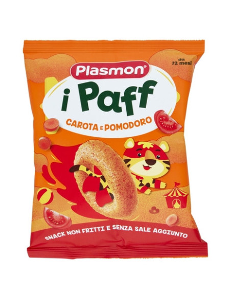 Plasmon paff carota e pomodoro