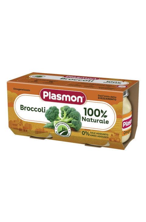 Image of Plasmon omogeneizzato broccoli 2 vasetti da 80g cod085