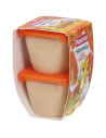 Plasmon La merenda dei bambini merende latte biscotto 2 vasetti da 120g