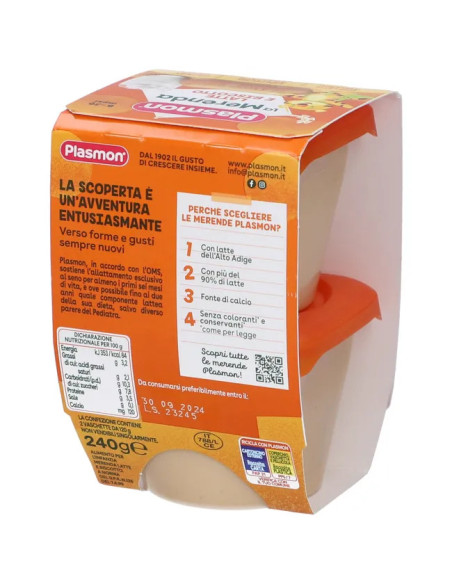 Merenda Mellin Latte E Biscotto - 12 Vasetti Da 100 Gr, Per Bambini Dal 6° Mese - Foto 3