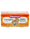 Plasmon omogeneizzato coniglio 2 vasetti da 80 g