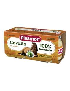 Plasmon omogeneizzato cavallo 2 vasetti da 80g