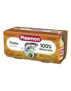 Plasmon omogeneizzato trota verdure 2 vasetti da 80g