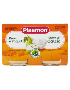 Plasmon omogeneizzato yogurt pera 2 vasetti da 120g