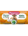 Plasmon omogeneizzato manzo e pollo 2 vasetti da 80g