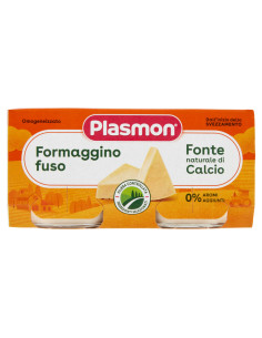 Plasmon omogeneizzato formaggino 2 vasetti da 80g